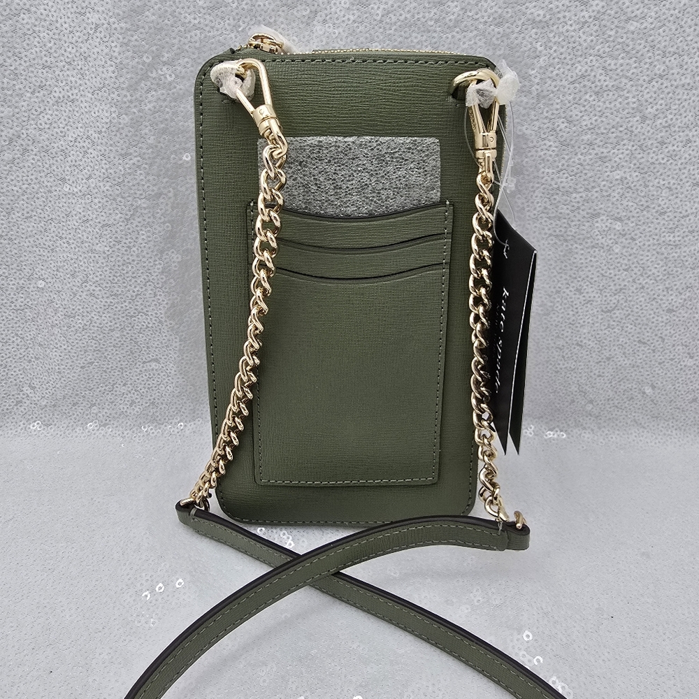 Kate Spade New York Leather Morgan North South Phone Crossbody - Picture 5 of 13